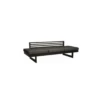 Canapé Bain De Soleil Lounge New Holly - Noir Mät 1 Canapé Bain De Soleil Lounge New Holly - Noir Mät -Salon De Jardin banc holly aluminium noir