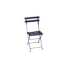 Chaise De Jardin Bistro Pliante En Métal - Bleu Abysse 2 Chaise De Jardin Bistro Pliante En Métal - Bleu Abysse -Salon De Jardin chaise de jardin bistro pliante en metal 5