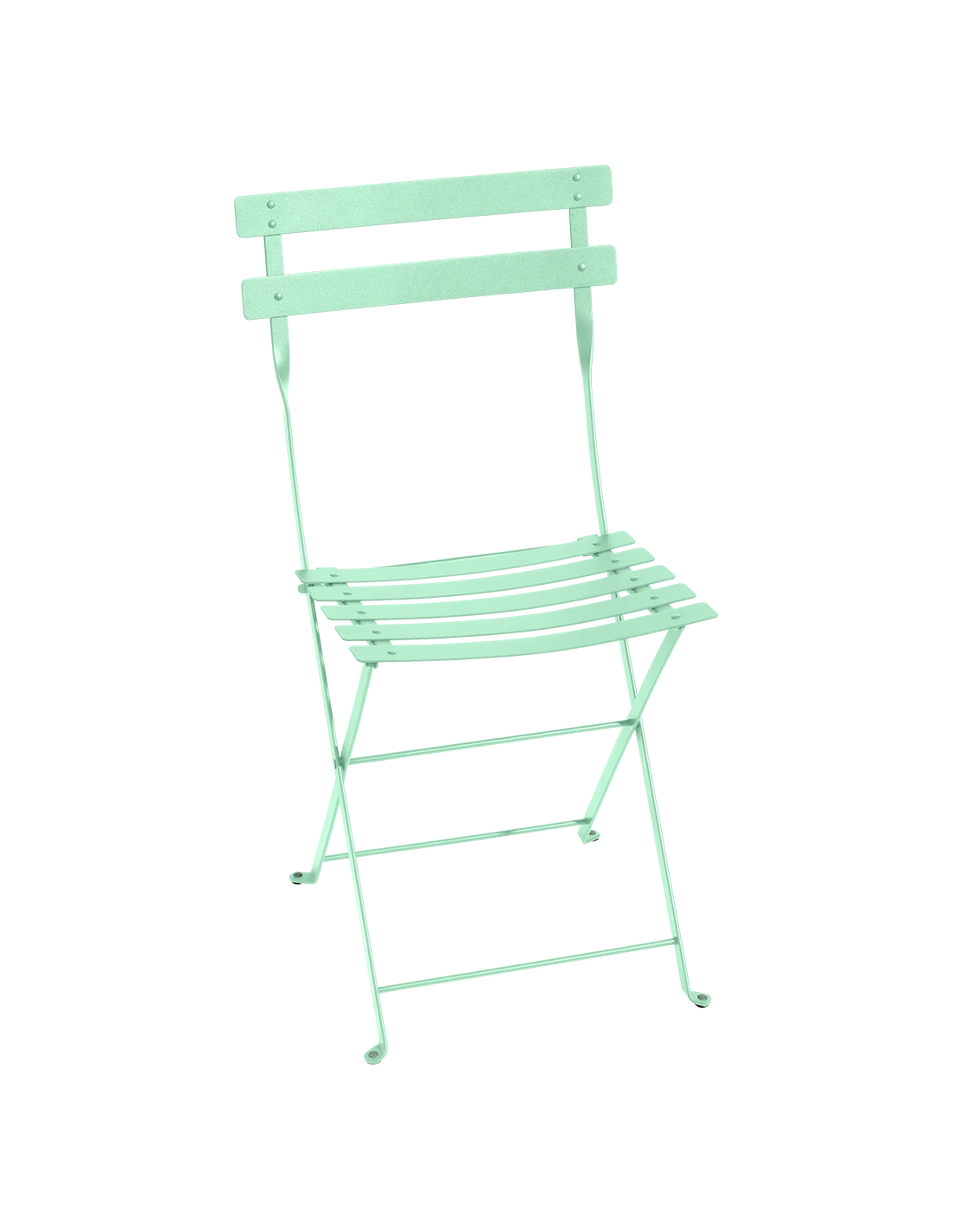 Chaise De Jardin Bistro Pliante En Métal - Ocre Rouge 7 Chaise De Jardin Bistro Pliante En Métal - Ocre Rouge – Image 5