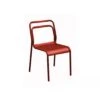 Chaise De Jardin EOS Empilable En Aluminium - Rouge 2 Chaise De Jardin EOS Empilable En Aluminium - Rouge -Salon De Jardin chaise de jardin eos empilable en aluminium coloris au choix 2