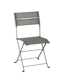 Chaise De Jardin Latitude Pliante - Acier Et Batyline - Romarin