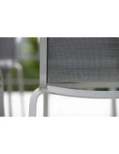 Chaise De Jardin Oskar - Graphite Textilène Gris Argent -Salon De Jardin chaise de jardin oskar plusieurs coloris 3