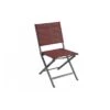 Chaise De Jardin Pliante Censo - Aluminium Toile PVC - Rouge Chiné 1 Chaise De Jardin Pliante Censo - Aluminium Toile PVC - Rouge Chiné -Salon De Jardin chaise de jardin pliante censo anthracite mwh 6