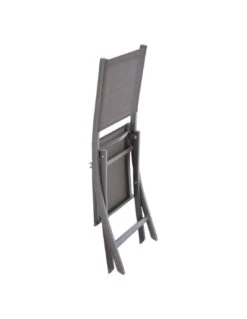 Chaise De Jardin Pliante Essentia Graphite - Aluminium Et Texaline - Graphite / Anthracite 8 Chaise De Jardin Pliante Essentia Graphite - Aluminium Et Texaline - Graphite / Anthracite -Salon De Jardin chaise de jardin pliante essentia graphite aluminium et texaline graphite anthracite 2
