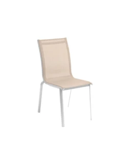 Chaise Empilable Axant Lin / Blanc
