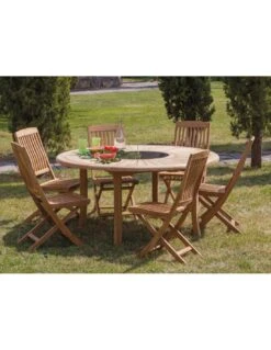 Chaise Pliante Rias En Bois De Teck FSC -Salon De Jardin chaise pliante rias en bois de teck fsc proloisirs 3