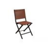 Chaise Pliante Thema En Aluminium Et Toile TPEP - Graphite / Chiné Paprika 1 Chaise Pliante Thema En Aluminium Et Toile TPEP - Graphite / Chiné Paprika -Salon De Jardin chaise pliante thema en aluminium et toile tpep