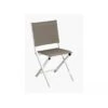 Chaise Pliante Thema En Aluminium Et Toile TPEP - Café 2 Chaise Pliante Thema En Aluminium Et Toile TPEP - Café -Salon De Jardin chaise pliante thema en aluminium et toile tpep 13