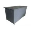Coffre STORIA En Aluminium Gris - Taille 166 X 76 Cm 2 Coffre STORIA En Aluminium Gris - Taille 166 X 76 Cm -Salon De Jardin coffre storia 166 x 76 cm aluminium gris proloisirs 3