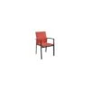 Fauteuil De Jardin Delia Empilable En Aluminium Graphite - Graphite / Rouge 1 Fauteuil De Jardin Delia Empilable En Aluminium Graphite - Graphite / Rouge -Salon De Jardin fauteuil de jardin delia empilable aluminium graphite 1