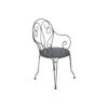 Fauteuil De Jardin Montmartre Empilable En Métal - Vert Opaline 1 Fauteuil De Jardin Montmartre Empilable En Métal - Vert Opaline -Salon De Jardin fauteuil de jardin montmartre metal empilable