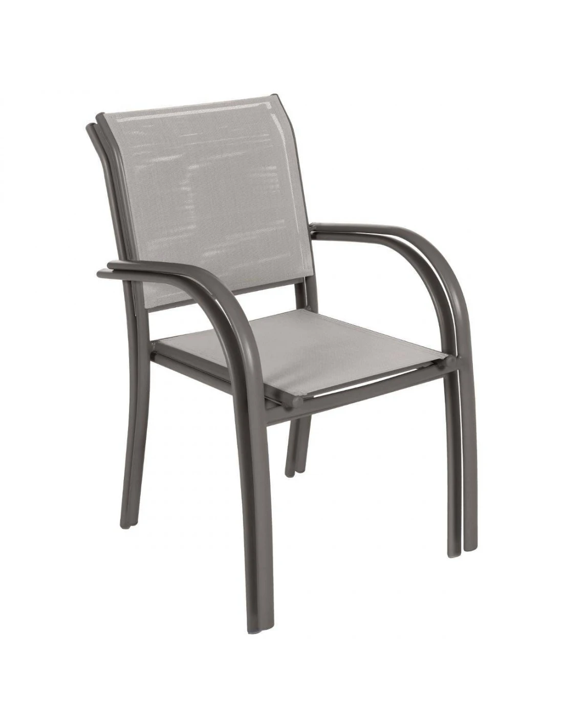 Fauteuil De Jardin Piazza - Aluminium Tonka - Noisette / Tonka 4 Fauteuil De Jardin Piazza - Aluminium Tonka - Noisette / Tonka – Image 2