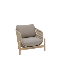 Salon De Jardin 28 Fauteuil Deona Acacia Taupe