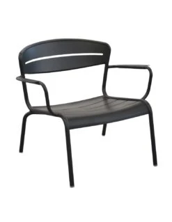 Fauteuil Lounge Haora En Aluminium Coloris Au Choix - Océo - Graphite