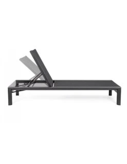 Lit De Soleil Skipper Aluminium Anthracite -Salon De Jardin lit de soleil skipper anthracite 3