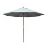 Parasol Bois Ø300 Cm Ouverture à Manivelle En 3 Coloris - Ecru -Salon De Jardin parasol bois o300 cm ouverture a manivelle 3 coloris proloisirs 3