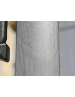 Parasol Déporté 3x3 M LB Heat Transfert Effet Bois - Heat Bois Flotte / Gris -Salon De Jardin parasol deporte 3x3 m lb heat transfert effet bois 3