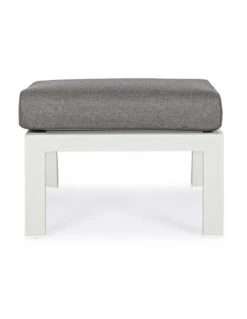 Pouf Ottoman Kledi Aluminium Gris Lunar -Salon De Jardin pouf ottoman kledi aluminium gris lunar 3